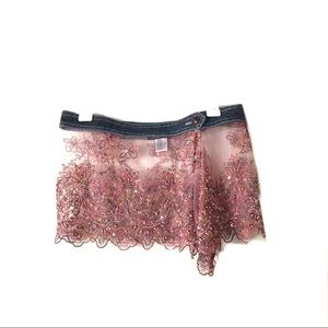 y2k sheer mini skirt 💗